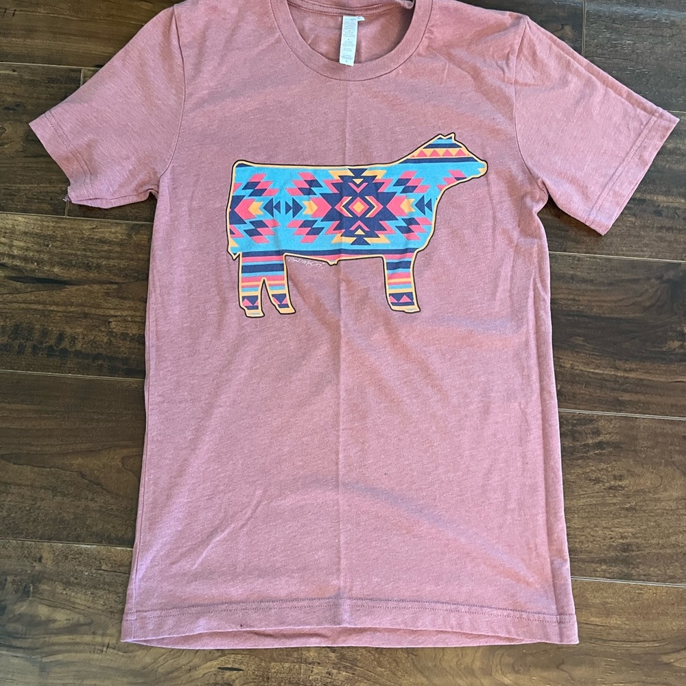 Womens cow T-shirt